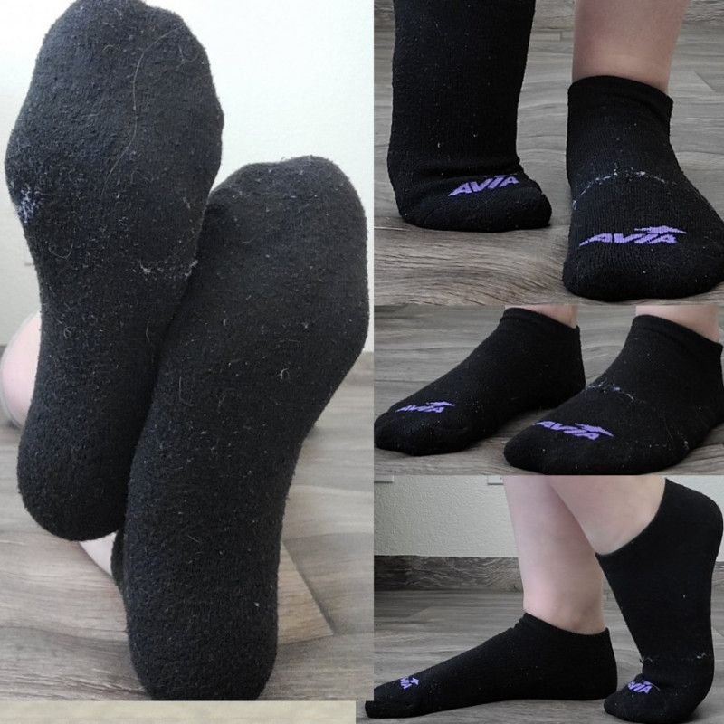 Black sport socks