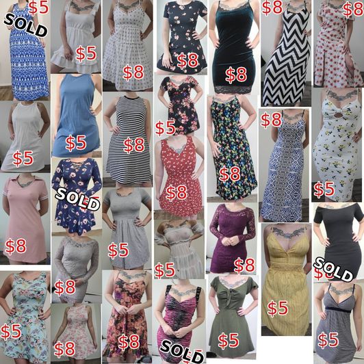 5 dollar Dresses