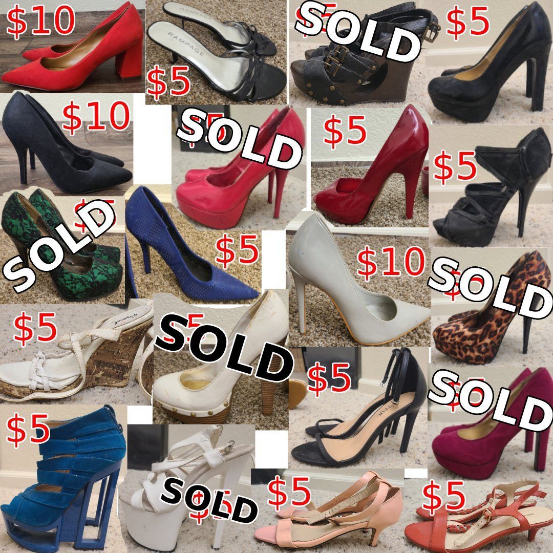 5 dollar shoes ALL KINDS OF SHOES