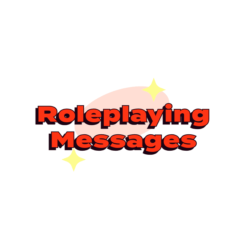 Roleplaying Sex Messages