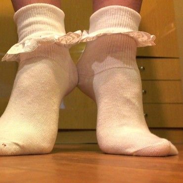 white socks