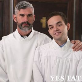 Hung Priest Barebacks Cute Boy