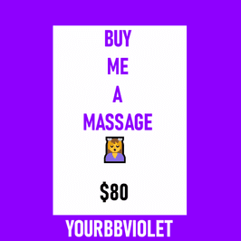 Buy me a 1 hour massage