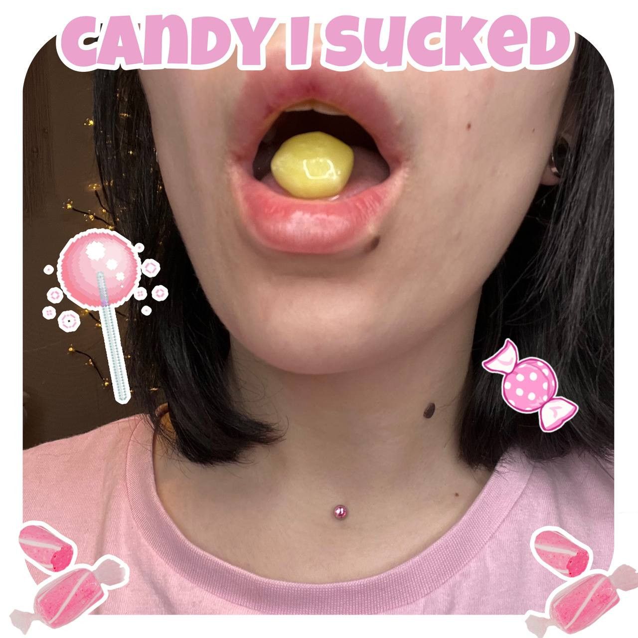 CANDY SUCKED BY ME