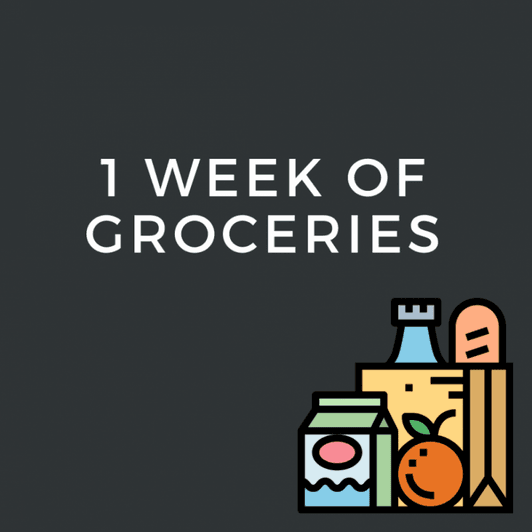Groceries for a week