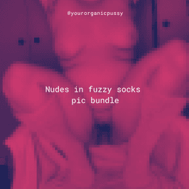 Nudes in fuzzy socks pics bundle