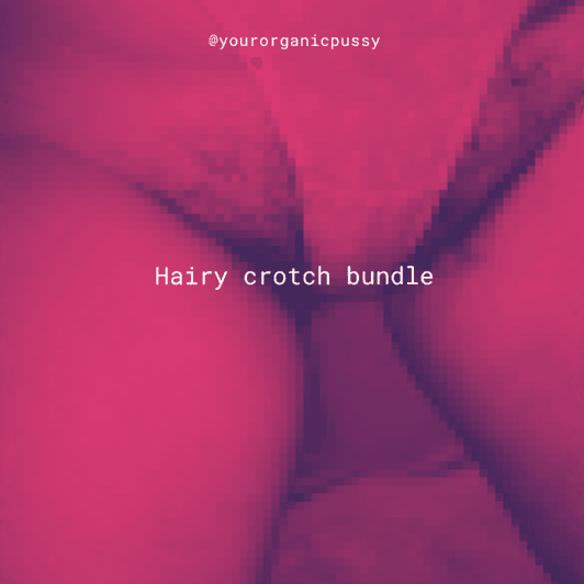 Hairy crotch pic bundle