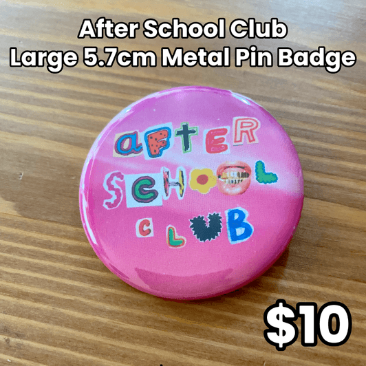 Rare After School Club Pin Badge