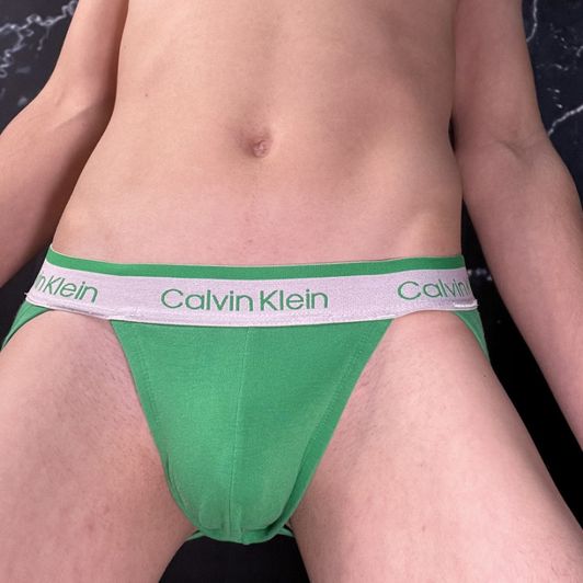 Calvin Klein Green Jock