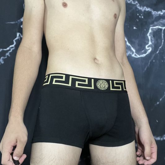 Versace Black Trunks