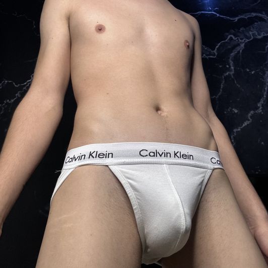 Calvin Klein White Jock