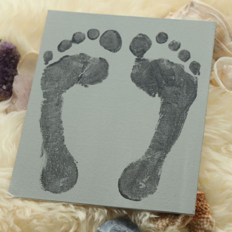 Grey Black 8x10 Ziva Fey Feet Painting