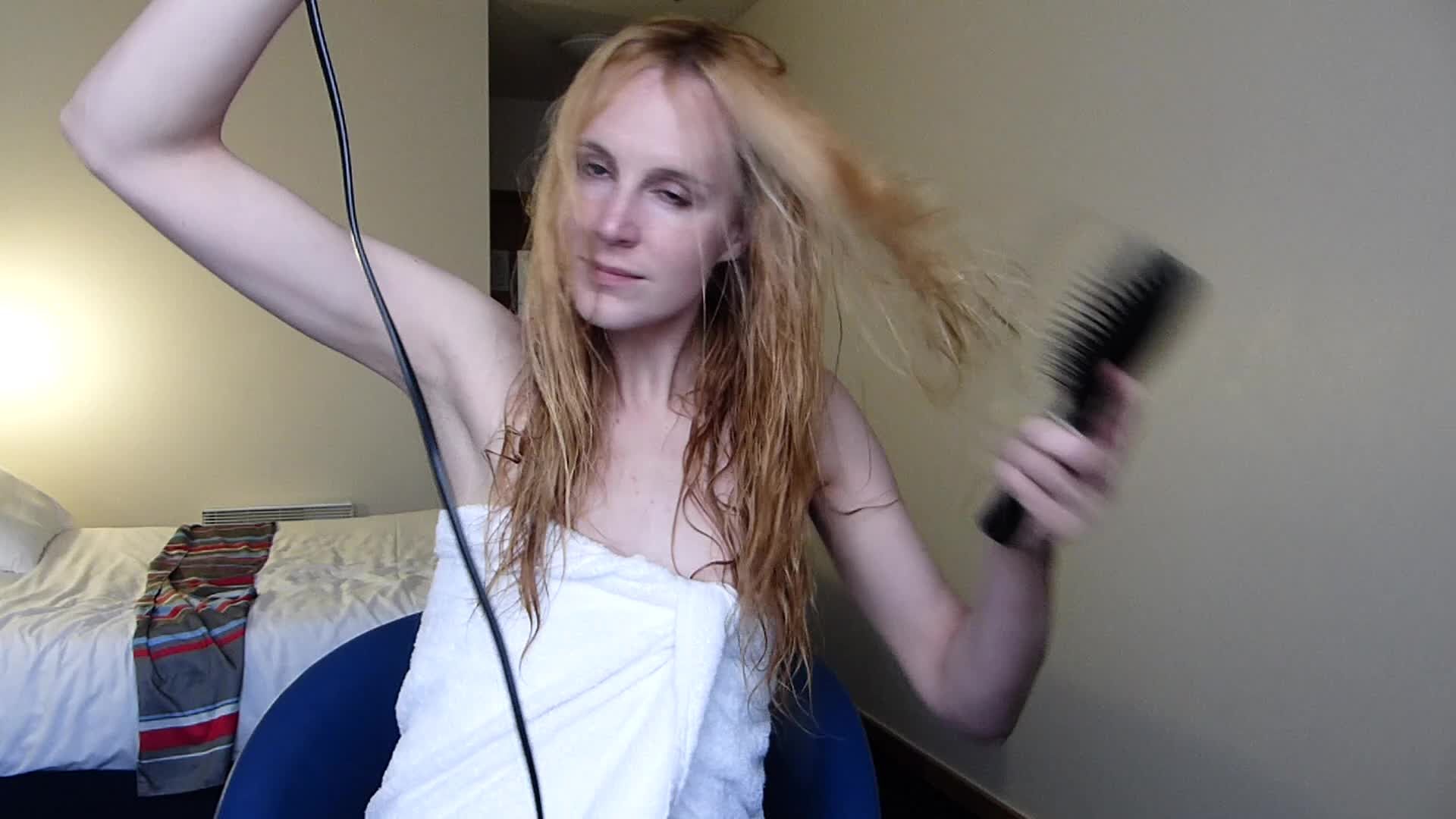 Drying My Hair For You!