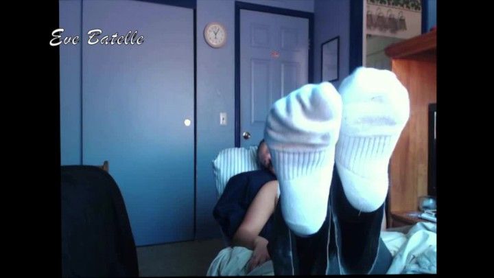 Sweaty Jogging Socks Worship HD