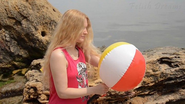 Sea Story Pt 3, Katya Inflates By Pump