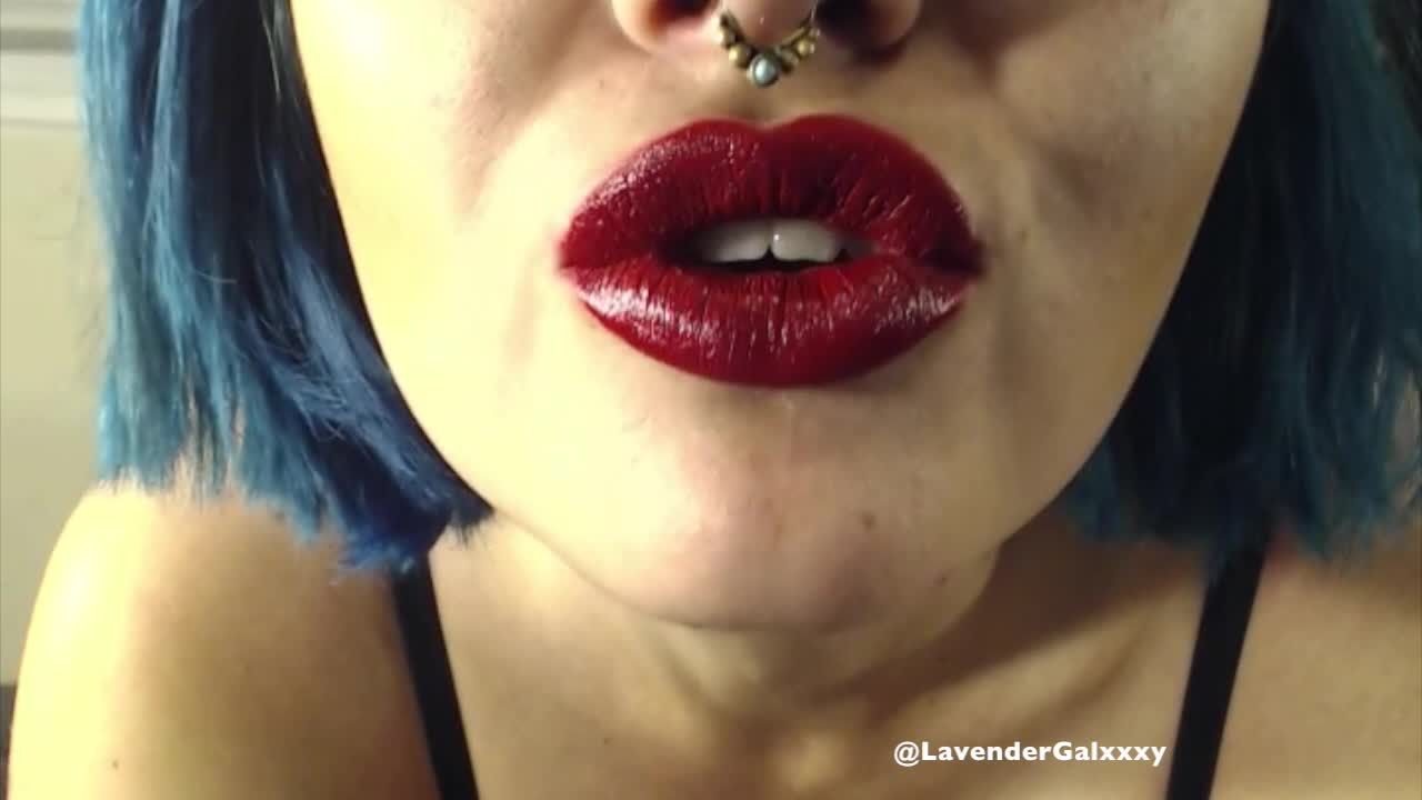 SEXY Red Glossy Smooching Lips *Custom