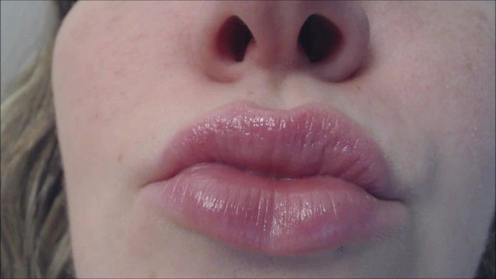 Sweet pink lip tease