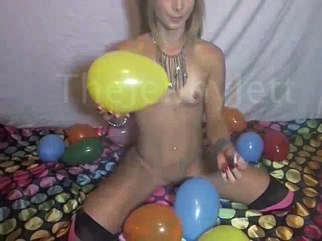 Popping Balloons While Smoking SHORTER