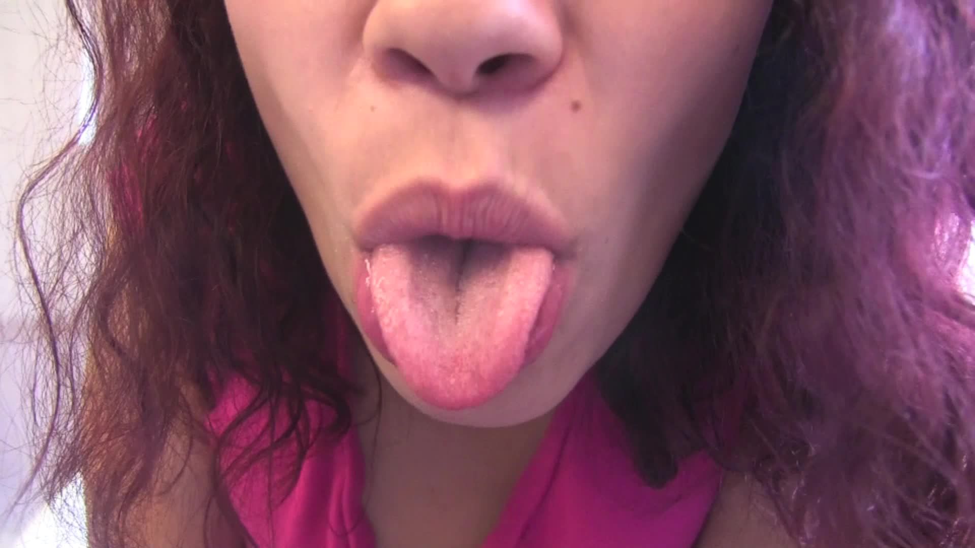 Cum For My Tongue #Tongue #DirtyTalking