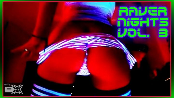 Raver Nights Strip Vol.3-UV Booty Strip