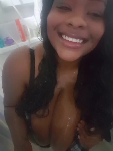 Rene love boob play in shower