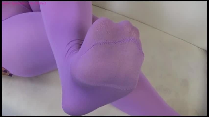 Worship My Purple Pantyhose