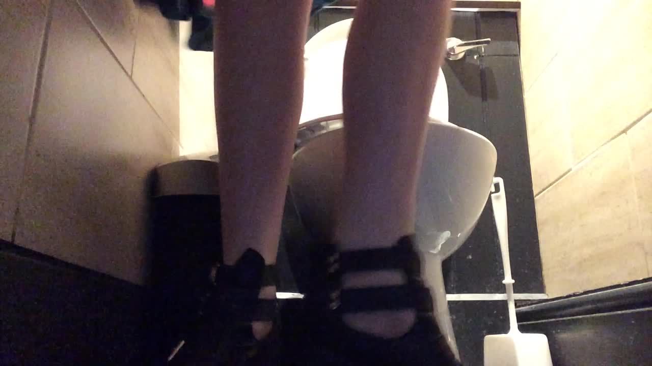 POV At My Feet Toilet Slave