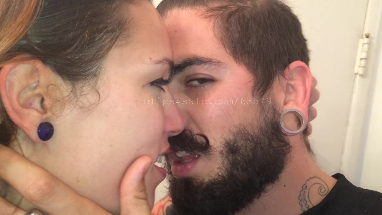 Gabe and Silvia Kissing Video 5