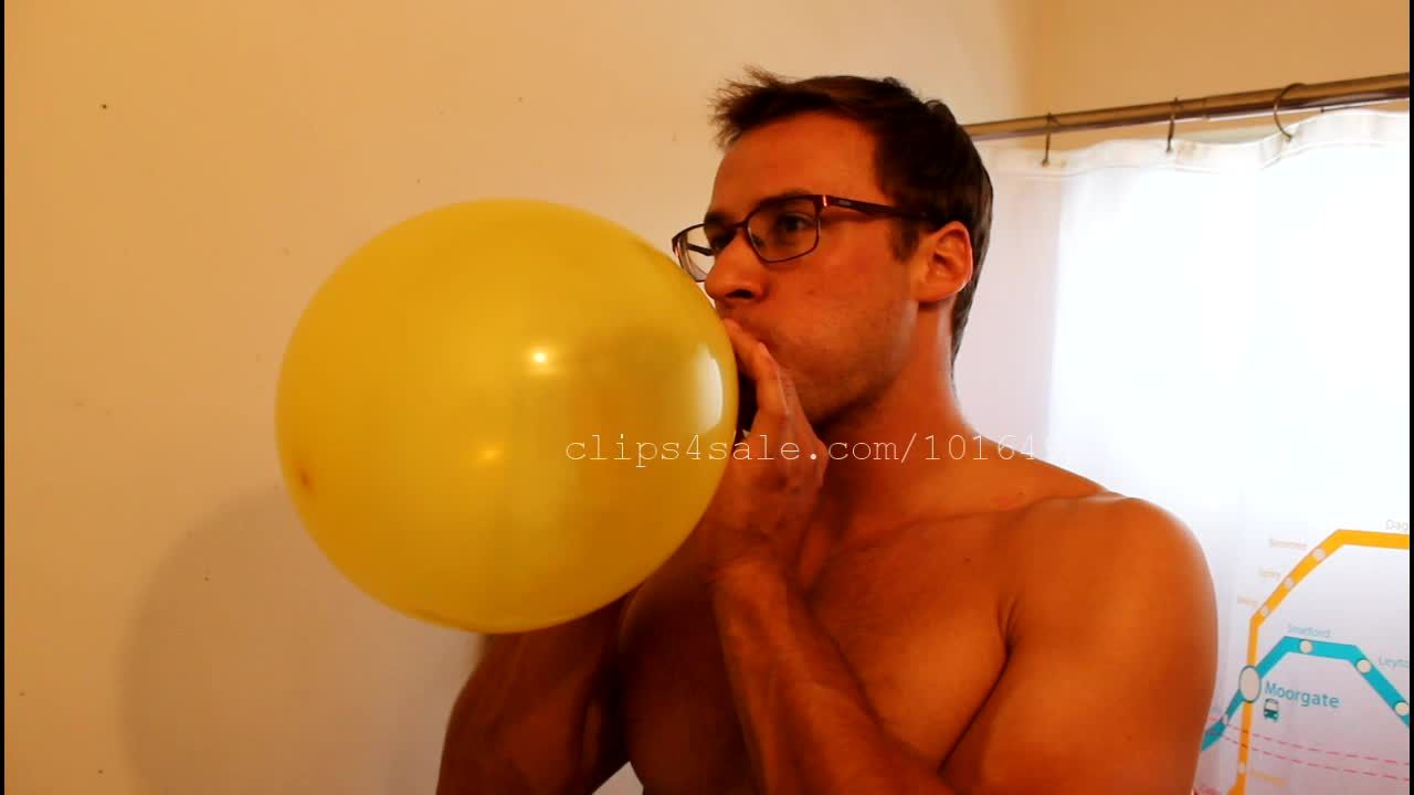Lance Gold Blowing Balloons Video 2
