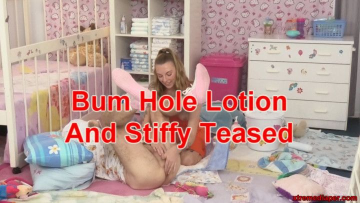 Bum Lotion And Stiffy Teased