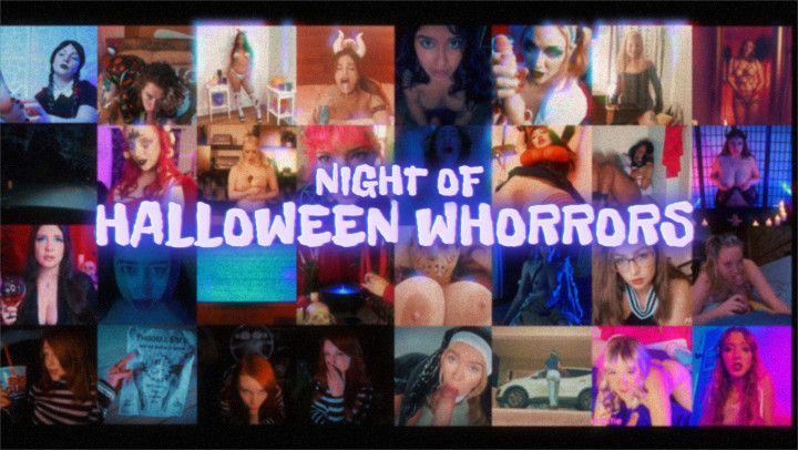 NIGHT OF HALLOWEEN WHORRORS - 25 model vid bundle