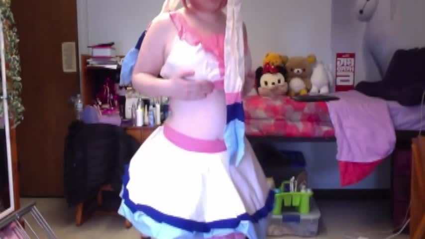 First Cosplay Strip Vid