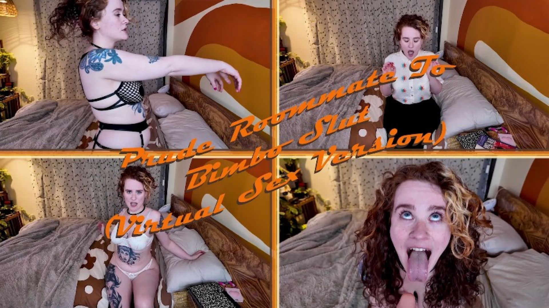 Prude Roommate To Bimbo Slut - Virtual Sex Version