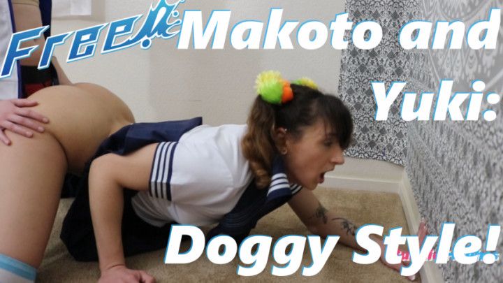 Cosplay B/G 3 Makoto Doggy Style