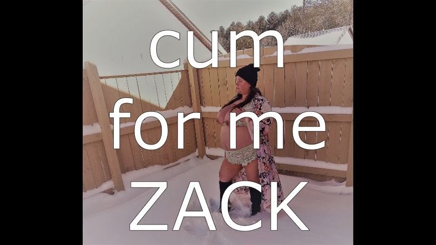 cum for me ZACK