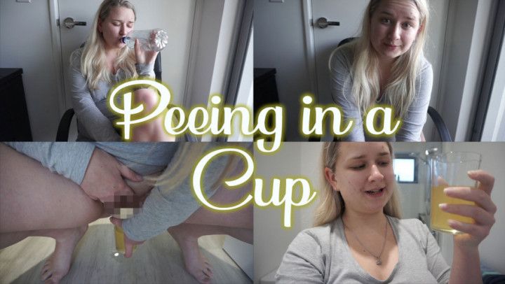 Peeing in a Cup