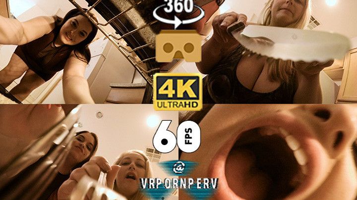 Vr360 - 2 Giantess' Cook and Eat You