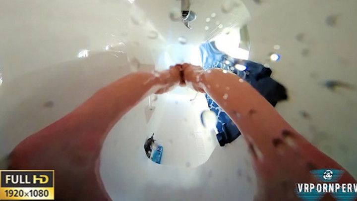 POV - Unaware Giantess Shower