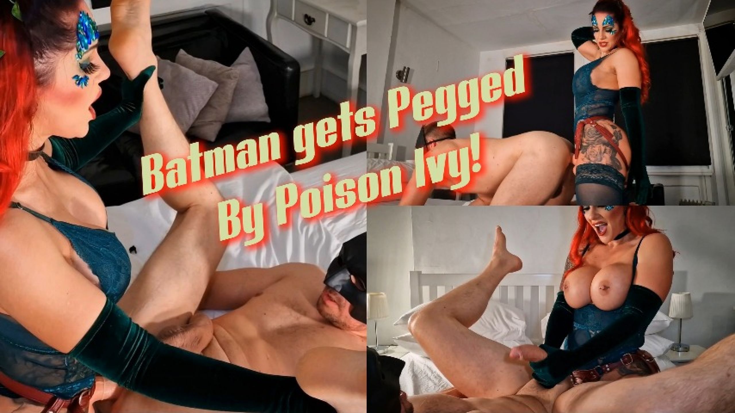 Batman Gets Pegged By Poison Ivy