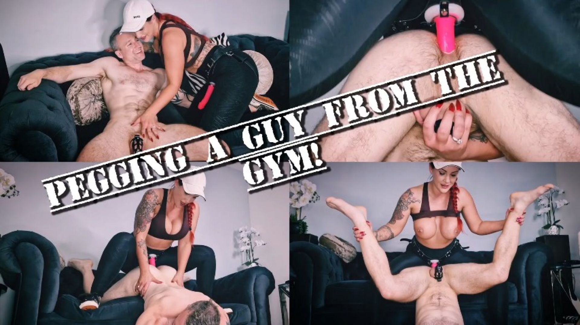 Pegging A Guy From The Gym