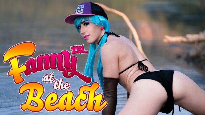 Fanny IRL at the Beach