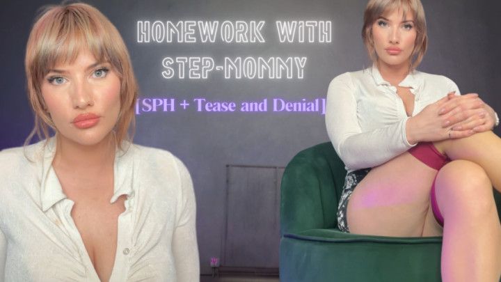 Homework with Step-Mommy [SPH &amp; Tease and Denial