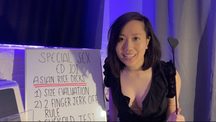 Sex Ed For Small Asian Dicks SPH