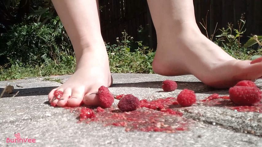 Sole-Smashed Raspberries