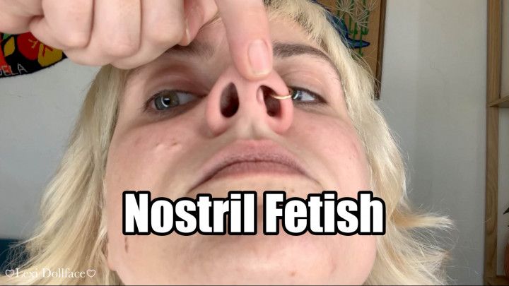 Look Up My Nose Nostril Fetish