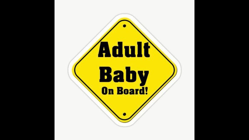 Adultbaby on board