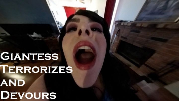 Giantess Terrorizes and Devours VR 360