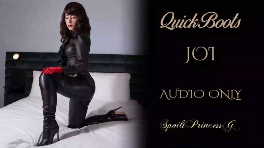 Quick Boots JOI Audio Only