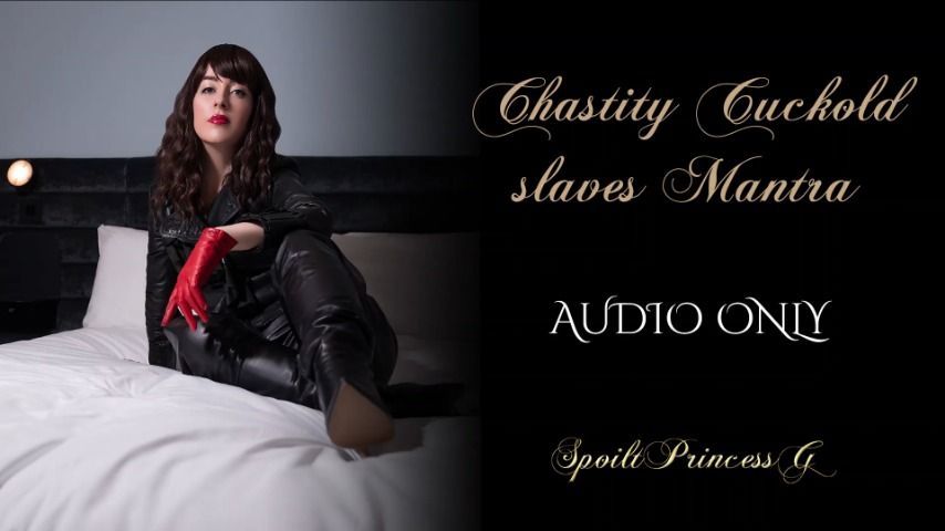 Cuckold Chastity slaves Mantra Audio On