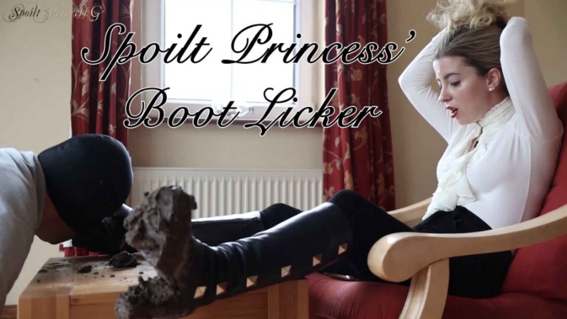 Spoilt Princess' Boot Licker